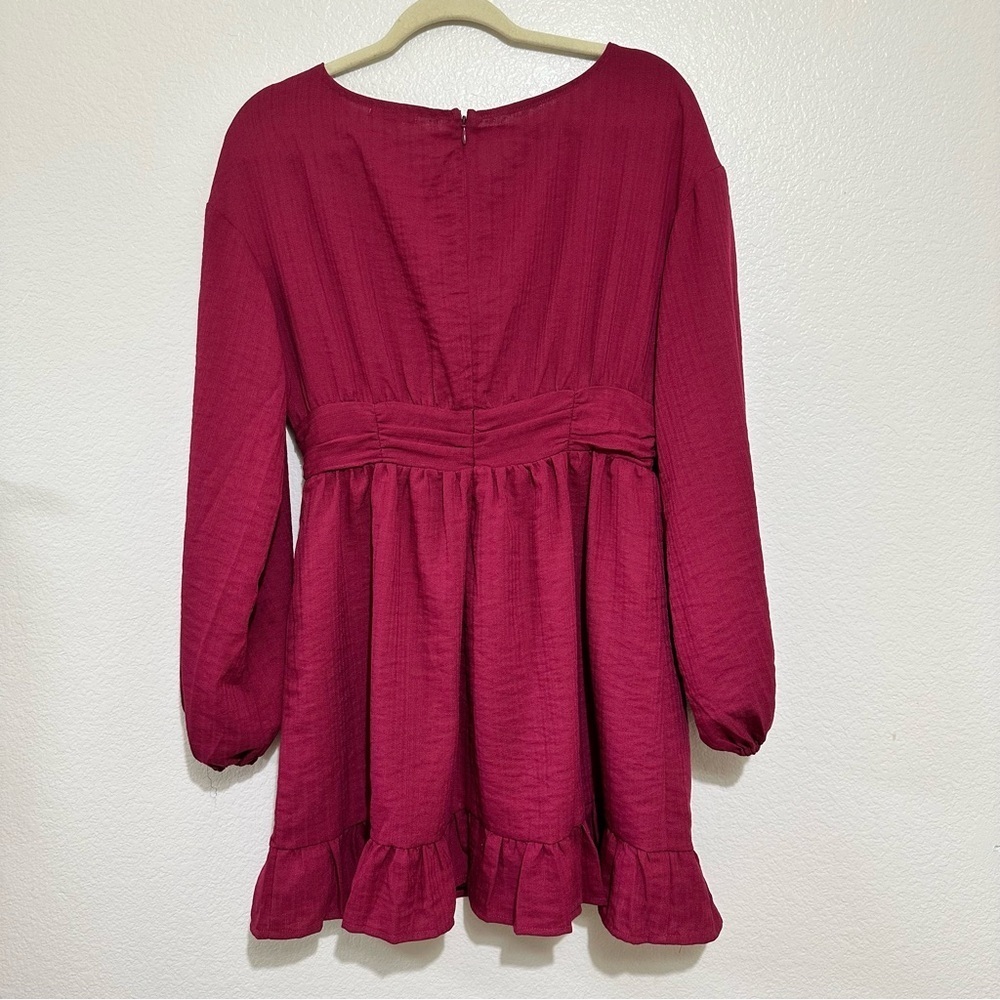 Tularosa Jordan Dress in Magenta Small - Picture 6 of 6